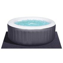 74&quot; X 72&quot; Hot Tub Mat - Large Inflatable Hot Tubs Floor Pad For 71&quot; Dia.... - $54.99