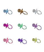 2-1/2&quot; Fancy Acrylic Pacifiers Baby Shower Party Decoration Favors U-Pic... - $1.74+