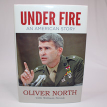 SIGNED By Oliver North &quot;Under Fire An American Story&quot; Hardback Book With DJ 2018 - £14.42 GBP