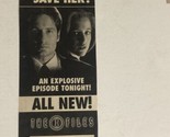The X-Files Tv Guide Print Ad David Duchovny Gillian Anderson TPA5 - £4.65 GBP