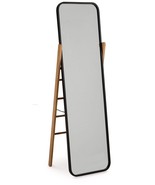 Bronick - Black / Brown - Floor Mirror - $204.44