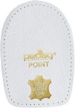 Pedag 190 Point Heel Spur Latex Cushion, White Leather, Large (11L-10M) - $33.99