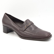 Worthington Industries Lynne Women Slip On Loafers Size US 10M Brown Leather - £4.78 GBP