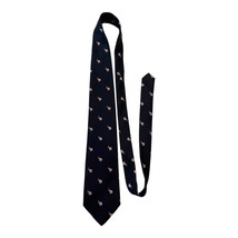English Sports Shop Bermuda Pink Elephant Men&#39;s Neck Tie - Made in Italy - $26.00