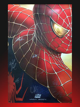 SPIDER-MAN 2 SIGNED MOVIE POSTER - £172.64 GBP
