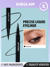 Sheglam Pro Precision Waterproof Long Lasting Liquid Eyeliner  Matte Black - £5.88 GBP