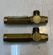 2 Quantity of Mini Brass Balanced Pressure Regulator Valves 3-1/4" L 13m... - $58.19