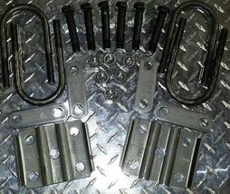 Trailer U-bolts plates suspension bolts shackles for single axle leaf sp... - $37.36