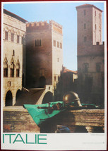 Original Poster Italy Todi Castle Piazza del Popolo - £23.98 GBP