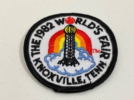 Vintage Sew-On Embroidery Cloth Souvenir Patch 1982 World&#39;s Fair Tennessee - £6.80 GBP