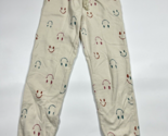 Mighty Fine Women&#39;s XS Smile Graphic Jogger Pants Sweatpants - $15.88