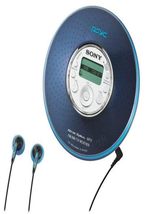 Sony D-NF420PS (Blue) MP3/ATRAC3 Psyc CD Walkman with AM/FM Tuner (Blue) - $247.46