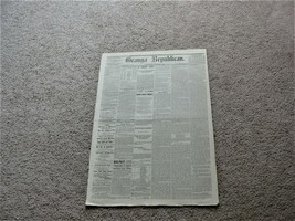 Geauga Republican, Wednesday, November 30, 1881- Chardon, Ohio Newspaper. - $18.94