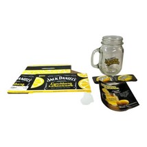 Vtg Jack Daniels Lot Lynchburg Lemonade Gift Set 1 Mason Jar Mug 2 Pens And More - £29.40 GBP