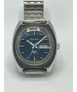 Vintage 1971  Bulova Mens Clipper AF Automatic 34mm Date - Untested Read - $2,775.87 MXN