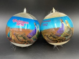 Vintage Christmas Ornament 1996 &amp; 1992 Lot of 2 - £15.07 GBP