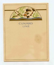 Cunard Line R M S Berengaria Private Party Dinner Menu 1930 - £29.03 GBP