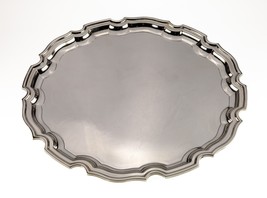 Tiffany &amp; Co.Makers Argento Sterling Chippendale Piatto 10 &quot; #24068 Tort... - $2,267.92