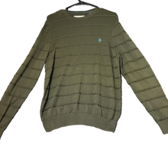 Original Penguin Munsingwear Sweater Grey Green Mens Size Medium Pullover - £15.12 GBP