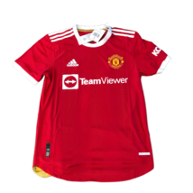 NWT New Manchester United FC adidas Official Futbol Soccer Size Small Jersey - £47.27 GBP