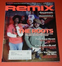The Roots Remix Magazine Vintage 2006 Goldfrapp Underworld - $39.99