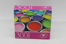 NEW 300 Piece Jigsaw Puzzle Cardinal Sealed 14 x 11, Paint Cans/Pots de ... - £3.86 GBP