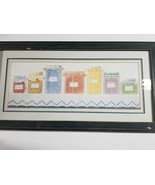 &quot;The Quilt Patch&quot; Country Framed Wall Picture ~ Wall Decor ~ 13&quot; x 25&quot; - $35.80 CAD
