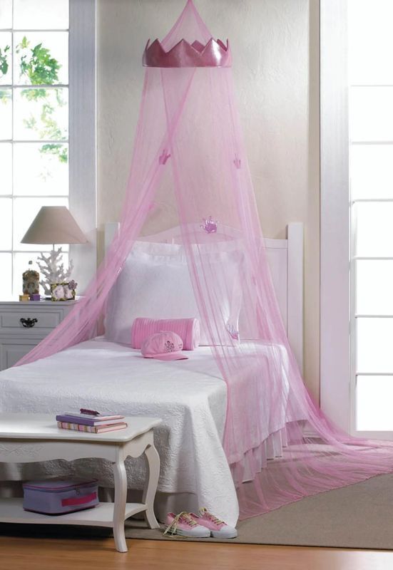 PINK PRINCESS BED CANOPY - $29.69