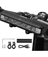 Suruid Super Bright LED Bike Light, USB Rechargeable Bicycle Headlight - $25.00