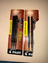 Pilot Refill For Frixion Erasable Gel Ink Pen Black 3/pk 77330 Total 5 R... - $15.83