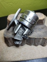 Vintage 1981 Fishing Reel Belt Buckle D-86 by Bergamot Brass Works - $54.50 CAD