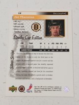 Joe Thornton Boston Bruins 2000 Upper Deck Stanley Cup Silver Script Card #16 - £0.76 GBP