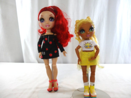 Rainbow High Ruby Anderson Dressed Articulated Fashion Doll + Sunny Madison Doll - £25.14 GBP