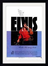 Elvis: That&#39;s the Way It Is Poster Framed on Acid-Free Paper - $159.00+