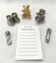Bag of Pewter Baby Charms by Vilmain Pewter Co. (#7538) - $20.53 CAD