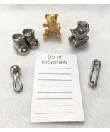 Bag of Pewter Baby Charms by Vilmain Pewter Co. (#7538) - $285.10 MXN
