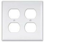 Westgate 8822-I Ivory Two Gang Duplex Receptacle Wallplates - $0.94
