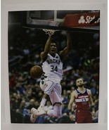 Giannis Antetokounmpo Signed Autographed Glossy 11x14 Photo Milwaukee Bu... - £159.86 GBP