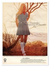 Cinderella Brand Dresses A Beautiful Day Vintage 1969 Full-Page Magazine Ad - £7.74 GBP