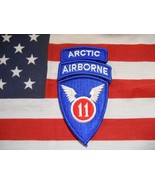 US ARMY 11TH AIRBORNE DIVISION ARTIC PATCH - £7.86 GBP