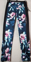 Ideology Athletic Leggings Womens Size XS Multi Floral Polyester Elastic Waist - £15.13 GBP