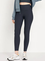 Old Navy High Rise PowerSoft 7/8 Ankle Leggings Womens S Navy Blue Go Dr... - £18.09 GBP