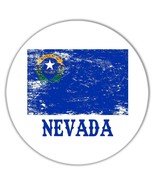 Nevada : Gift Coaster Flag Distressed Souvenir State USA Christmas Coworker - $4.99