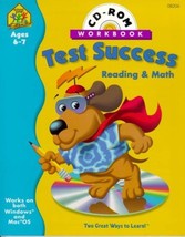 Test Success Interactive Workbook: Reading and Math School Zone and Joan... - £39.13 GBP