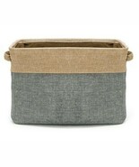 Sorbus ~ Collapsible Storage Basket w/Handles ~ 15 x 10.75 x 9.5 ~ NATUR... - €25,68 EUR