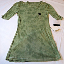 Calvin Klein 1/2 sleeve womens misses shirt top 3DM Lima Bean green WG37L040 NWT - £24.28 GBP