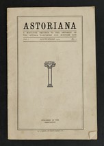 1912 Antique Astoria Long Island Nyc History Business Ads Tourist First Number - £54.56 GBP