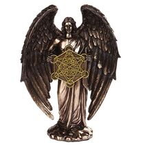Pacific Giftware Metatron Angel Bronze Color Statue Figurine - $70.27