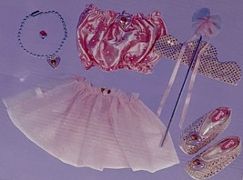 Barbie Girl&#39;s Ballerina Dress Up Set NEW - Vintage 2002 - One Size Fits Most HTF - £19.93 GBP