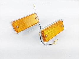 Chrome Steel Trim Side Marker Light For Nissan Datsun 620 1500 Pickup 19... - $25.73